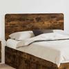 Headboard Smoked Oak Wood Based Material