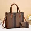 Autumn New Women's Purses and Handbags Versatile Fashion Stripe Women's Crossbody Bag  New Single Shoulder Women's Tote Bag
