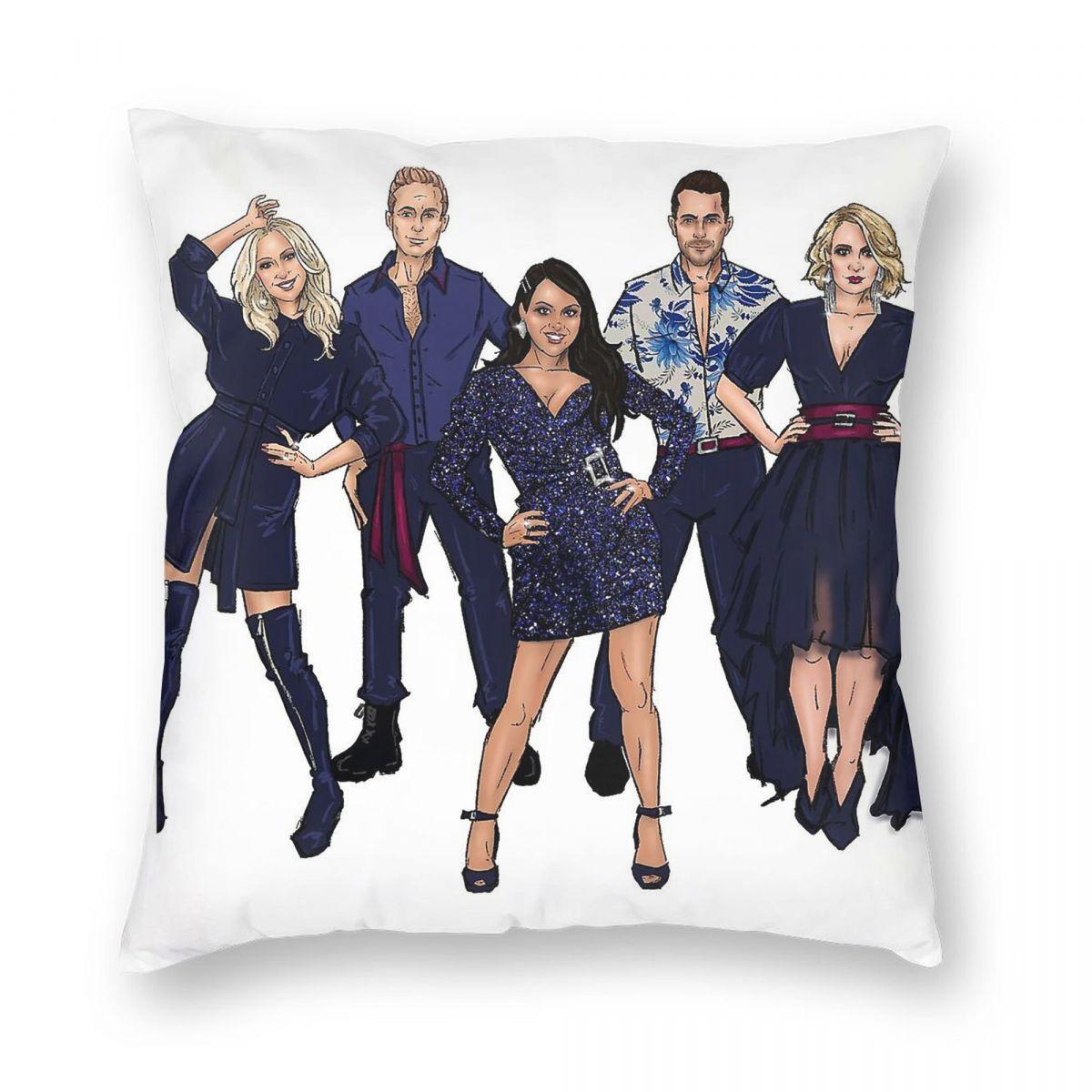 Celebrating The Icons Steps Square Pillowcase Polyester Linen Velvet Printed Zip Decor Bed Cushion Cover 18 Peach skin 18*18(CM)-1Pcs