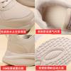 Spring and Autumn Black Sports Shoes, Waterproof and Non-slip Leather Surface, Ultra-light Soft Sole, Long Standing, Not Tired Feet, Large Size Shoes