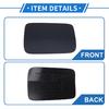 Fuel Tank Door Cap for Mercedes-Benz X204 2010-2015 Fuel Filler Flap Cover Clip Type No.2047570306 Primer ABS