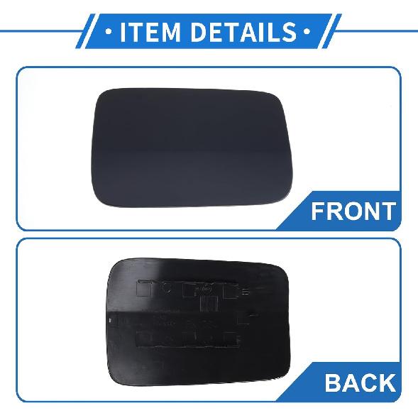 Fuel Tank Door Cap for Mercedes-Benz X204 2010-2015 Fuel Filler Flap Cover Clip Type No.2047570306 Primer ABS