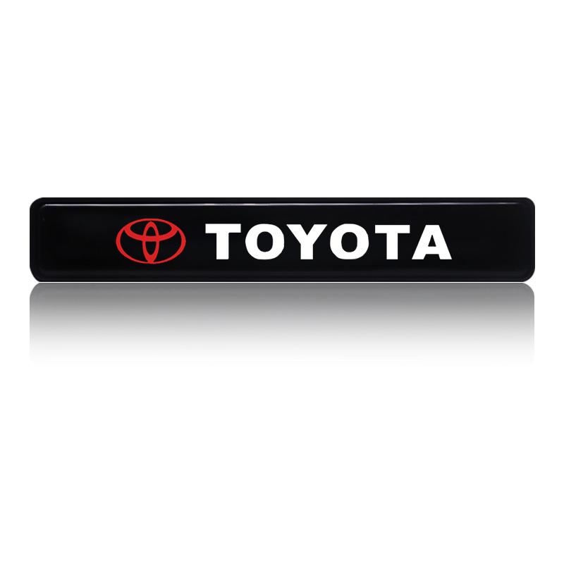1pcs LED Car Door Welcome Light Car Logo Projector Car Badge for Toyota TRD Camry Highlander Land Cruiser Prado Avalon Reiz Rav4