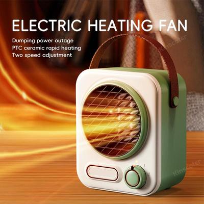 Elektrischer Mini-Heizlüfter Warmgebläse Tragbarer Desktop-Haushaltswand-Heizofen Heizkörperwärmer Maschine für den Winter