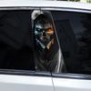 2 Stück Sensenmann Aufkleber Auto B-Säulen Aufkleber DIY Vinyl Wasserdicht Auto Türsäulen Aufkleber Geeignet für die meisten Auto-Mittelpfosten