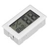 Mini Digital Hygro Thermometer White Portable Electronic Hygrometer for Home Wine Cellars