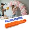 Balloon Knotting Device 3D Printed Knotter Tool, Lightweight Tying Helper for Latex Balloons, Fast Aid Kids, Adults, Party Setups