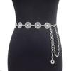 Adjustable Single Layer Metal Waist Chain for Women - European & American Style