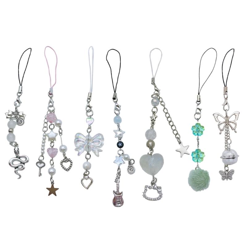 Portable CellPhone Strap Lanyard Mobile Phone Pendant Decoration Exquisite Key Car Hangings Pendants Birthday Gifts