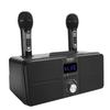 Family KTV High Quality Sound Kit Integrated Wireless Microphone Live   Card   Karaoke Speaker