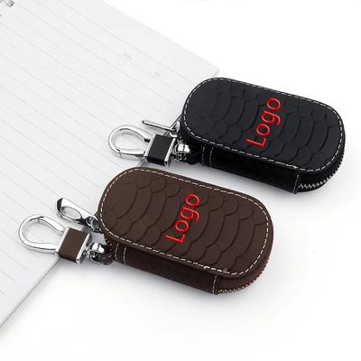 Design Car Key Holder Bag Key Leather Wallet Car Key Case Coin Holder Pouch High Quality New Custom Logo PU for Men and Women