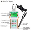 DDBJ-350 Portable Conductivity Meter Digital Water Conductivity Tester for Wastewater and Water Quality Testing