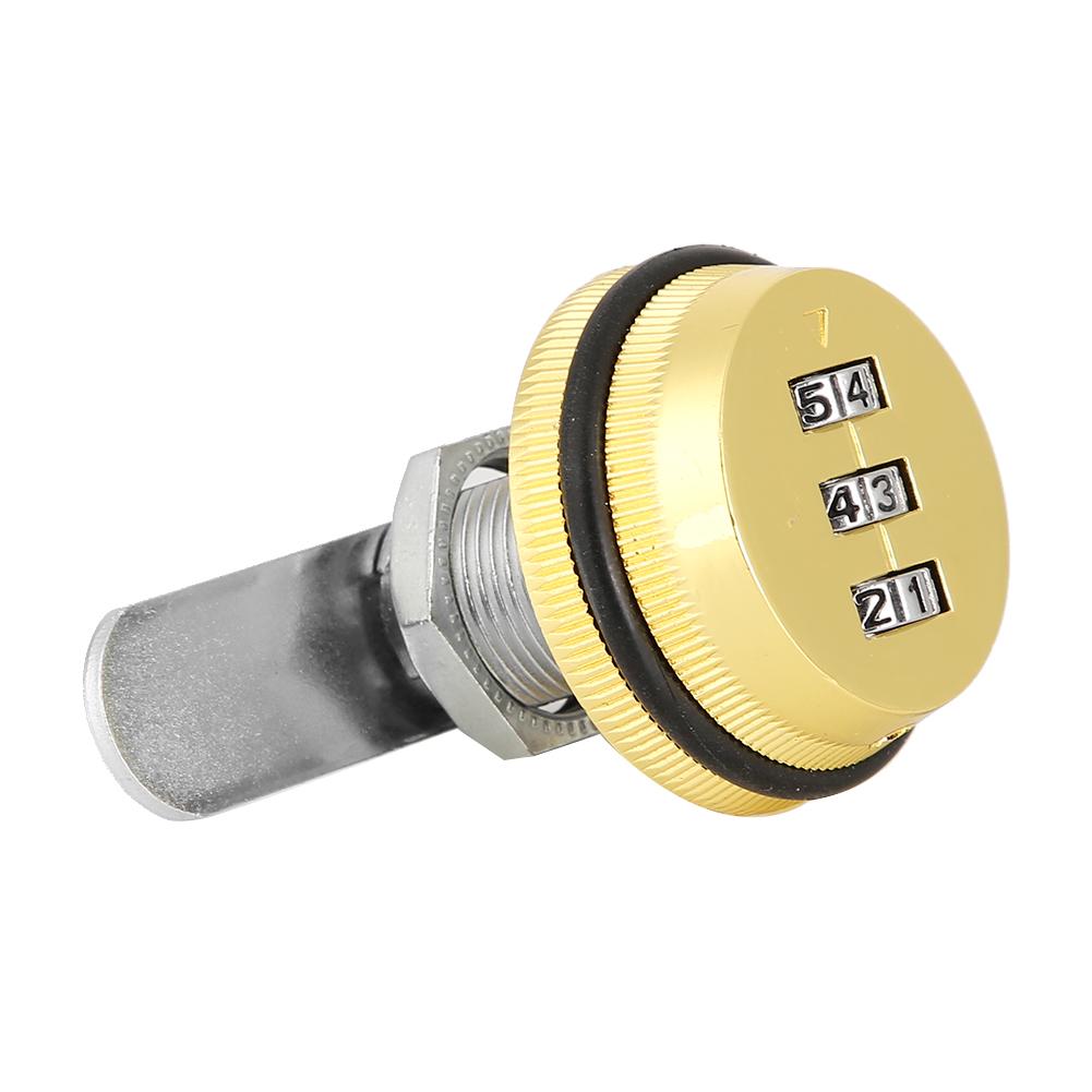 Mechanical Code 3?Digit Password Mailbox Cabinet Lock Zinc Alloy