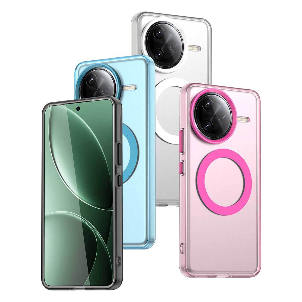 Applicable to Xiaomi Redmi 80Pro Candy Magnetic Mobile Phone Case Redmi K70E Frosted Redmi K70 Protective Case