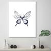 Canvas Print, Drawn Butterfly