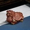 Ceramics Dragon turtle mascot Decoration Small Statue- Chinese characteristic  Suitable for home and office Longevity Decor