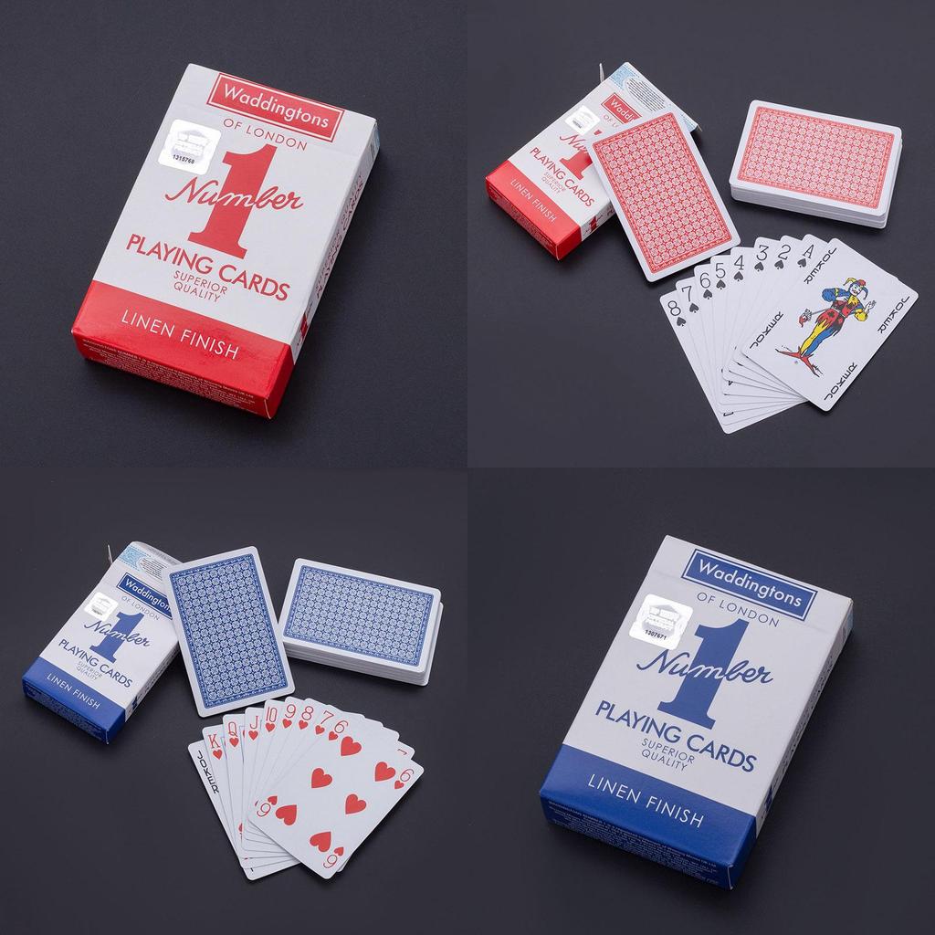Poker Card Set Black Core Paper For Card Games Suitable For Celebration And Promotion