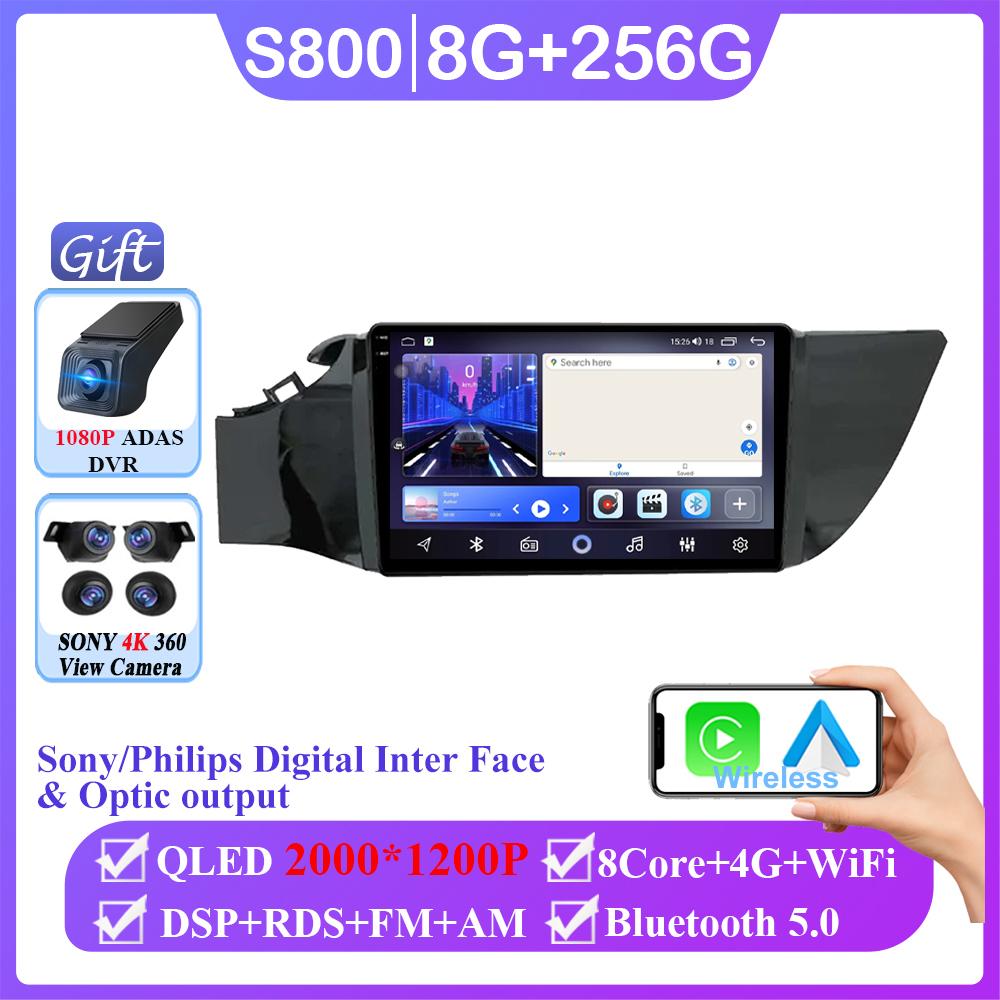 Android 14 Car Radio For Kia RIO 4 2016 - 2020 Navigation GPS Multimedia Player Stereo High-performance CPU No 2din 2 Din Dvd