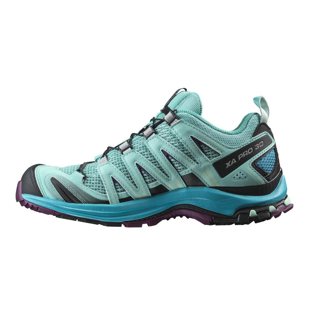 SALOMON Trail Running XA PRO 3D WOMEN (XA Pro 3D) Women's L40089600 Blue Curacao/Bluebird/Dark Purple. 24.0 Cm
