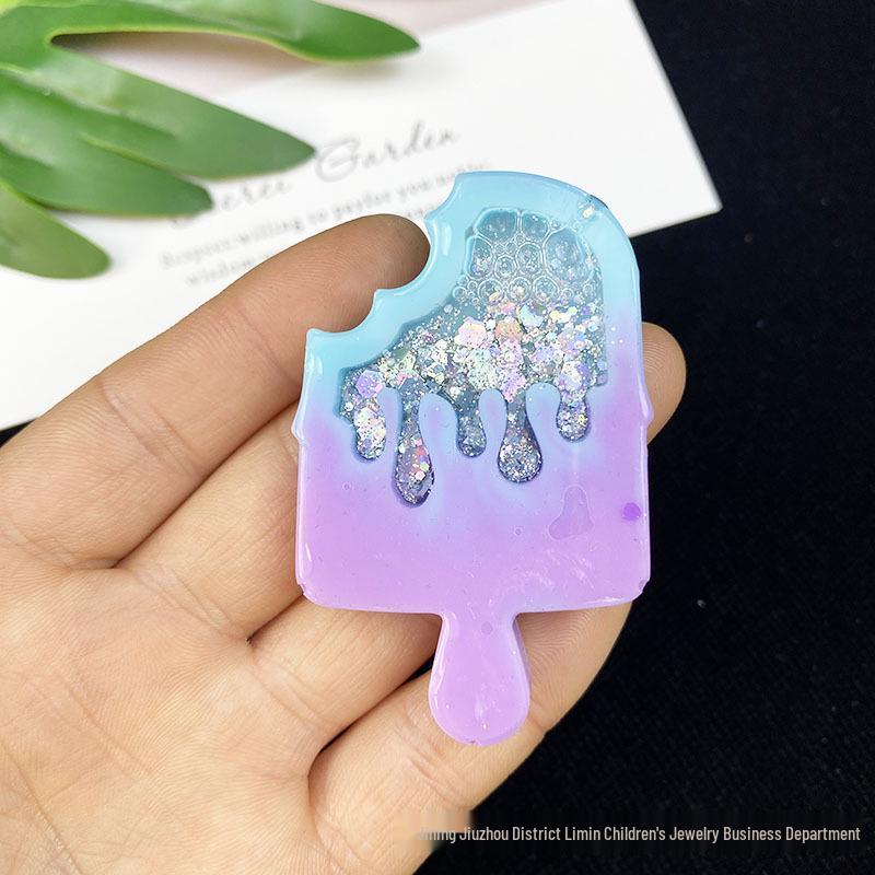 DIY Cat Paw & Heart Keychain Molds - UV Resin Quicksand Jewelry Kit