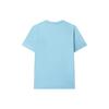 FILA T Shirts Men's Light Blue Crew Neck Moderate Straight Fit F11M329101F-LB