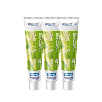 Leng Suan Ling Sensitive & Gum Care Toothpaste, Clear Heat, 3x120g