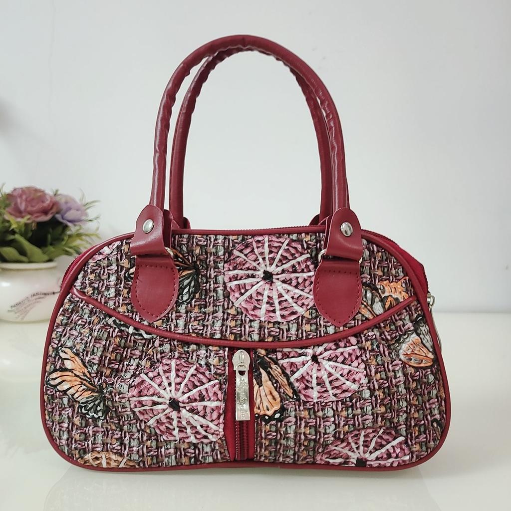 New Mom Bag, Handbag Grocery Bag Coin Purse Handbag, Retro Bohemian Style Women's Bag