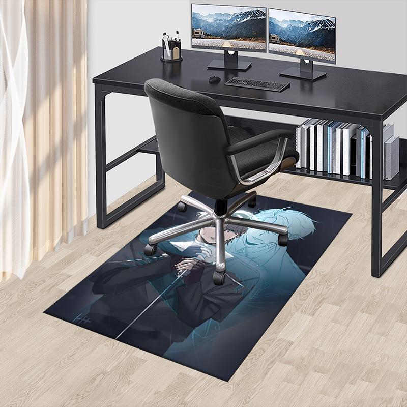 1pc Urban Fantasy Trio Carpet for Playroom Bedroom Living Room Sofa Home Decor,kids Game Area Rug Non-slip Floor Mat Y73021