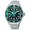 200 Meters Waterproof Automatic Steel Strap 41.7mm Men's Watch Green Dial SBDY135