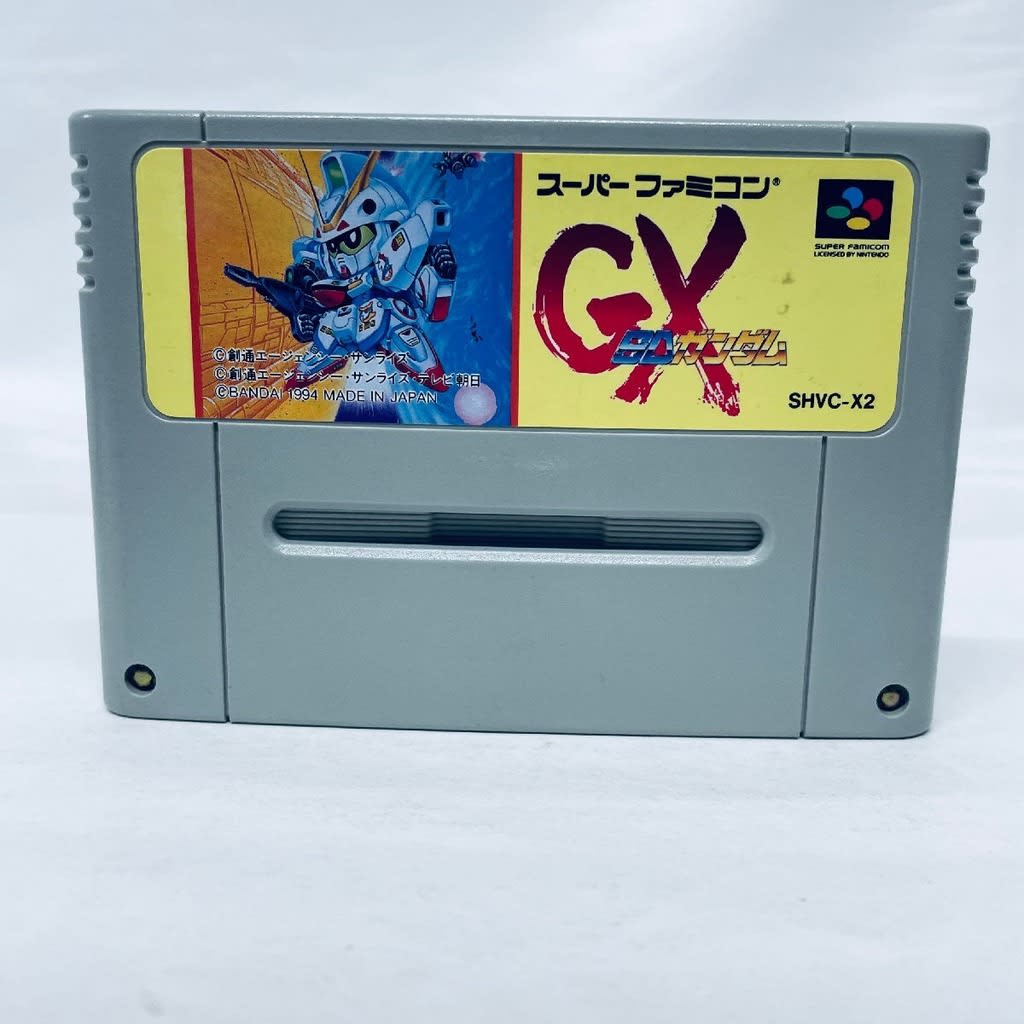 Used SD Gundam GX SFC SNES Super Famicom SHVC-X2 Tested Working Nintendo Strategy Bandai NTSC-J Super Nintendo Cartridge