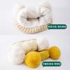 Newborn winter baby hat male treasure female treasure wool hat knitted hat cotton inner warm thickened warm hat
