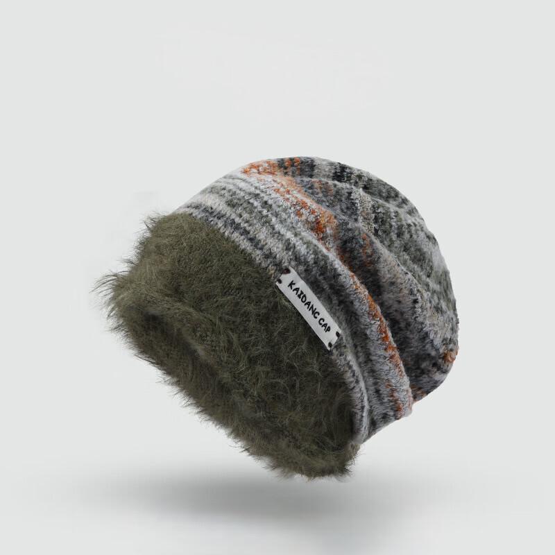 

LCsanyp Вязаная шапка в полоску Merard One Size (55-58cm)