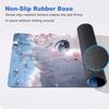Mouse Pads Anime Gaming Aesthetics Cartoon Cat Pattern Keyboard Rubber Rugs Offices Accessories Professional Mats Free Shipping