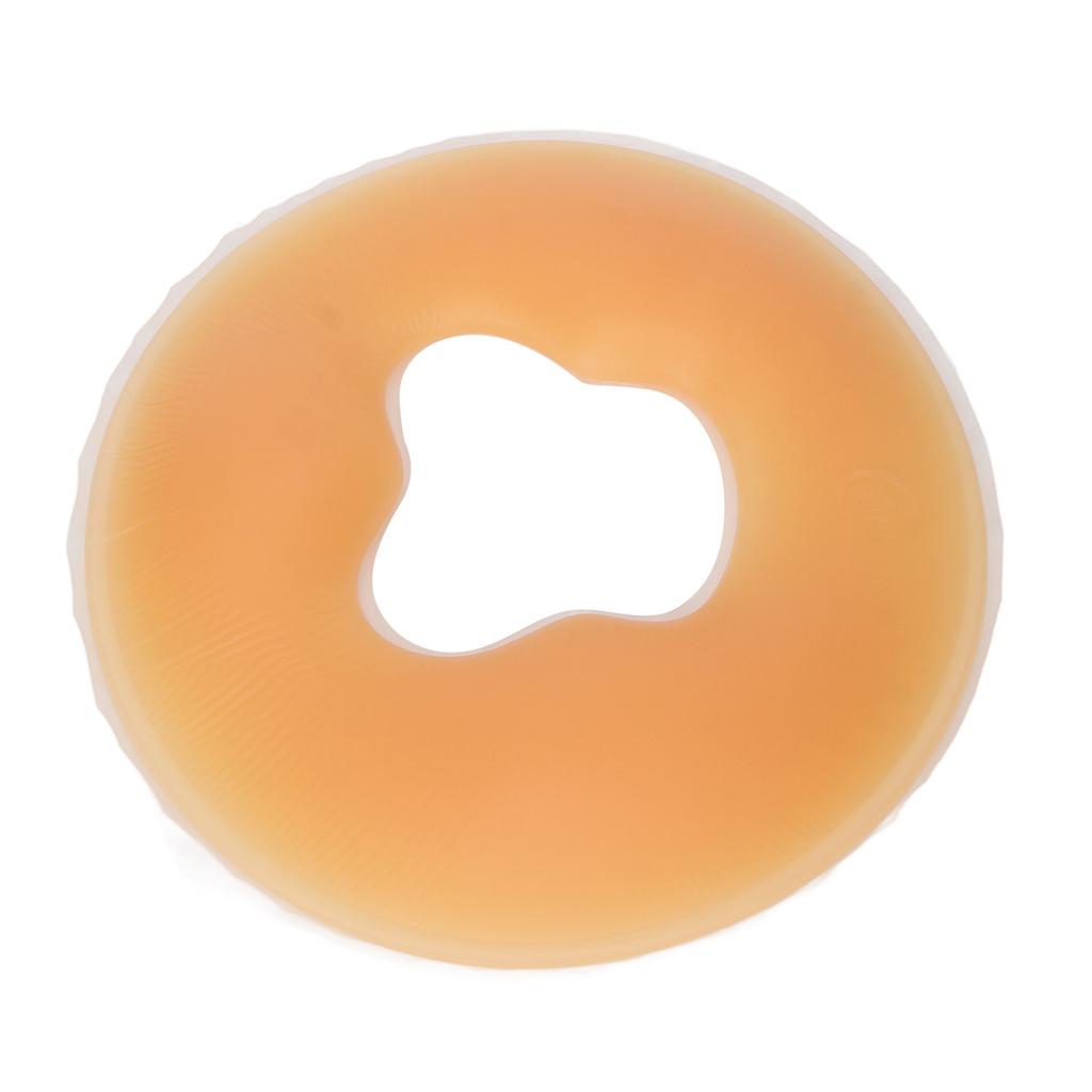 Silicone Pillow Soft Comfortable Reusable Cleanable Hollow Out Round Face Relax Cushion Pad for Massage