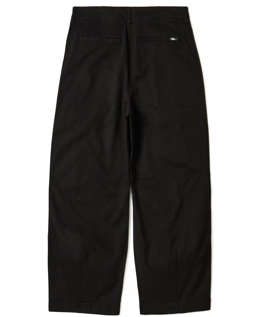 KULTE Cotton Wide Balloon Pants Black