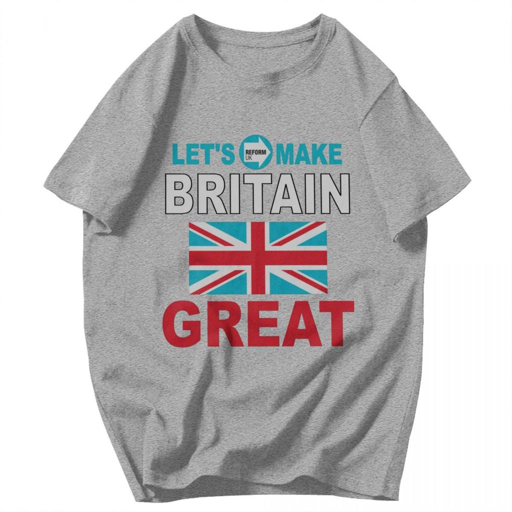 Men T Shirt Lets Make Britain GREAT Again UK Trending Pops Y2K Graphic Anime Unisex Clothes T Shirts