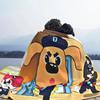 Sheriff Labrador Anime Blanket Velvet Print Breathable Super Warm Throw Blankets for Sofa Bedroom Plush Thin Quilt
