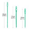 10/500pcs Reusable Garden Cable Ties Adjustable Plants Vine Support Fastener Ties Self Locking Plastic Zipper Ties Organizer