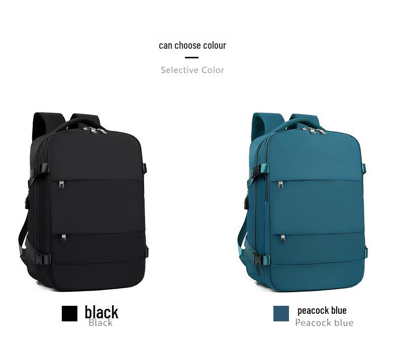 Unisexový multifunkční cestovní batoh přes hranice: Lehký, všestranný pro služební cesty, venku a do školy