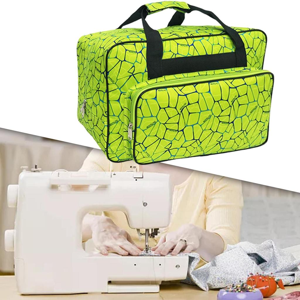 Compact Sewing Machine Travel Bag with Multiple Pockets