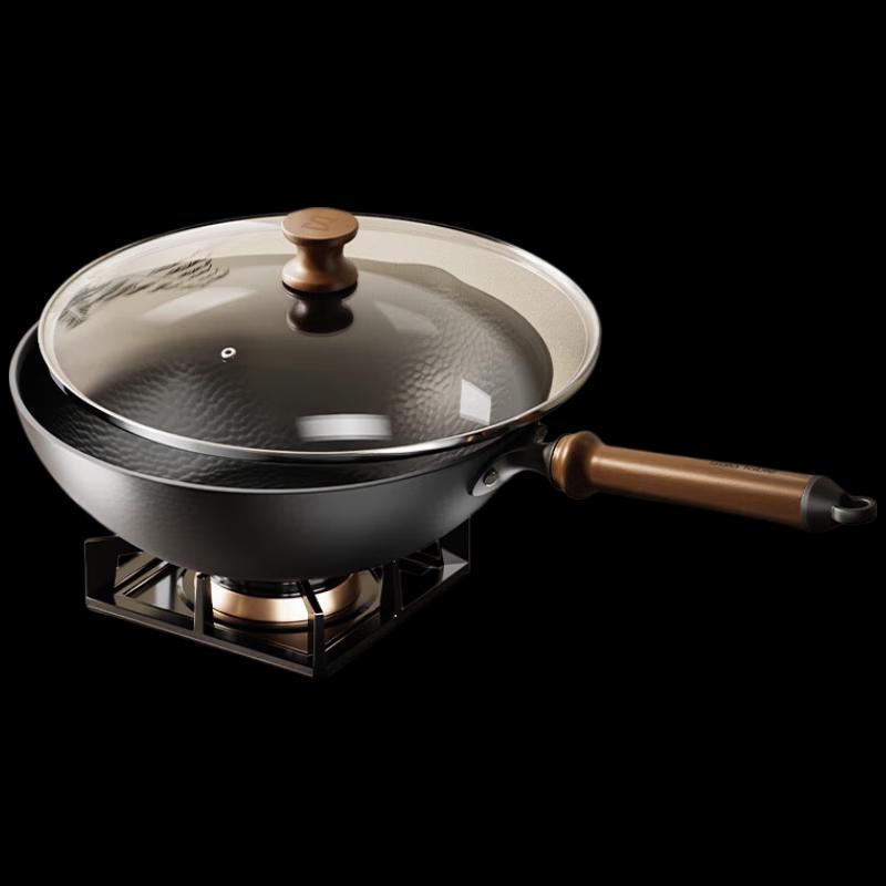 

SALATABLE 34cm Titanium Non-stick Wok