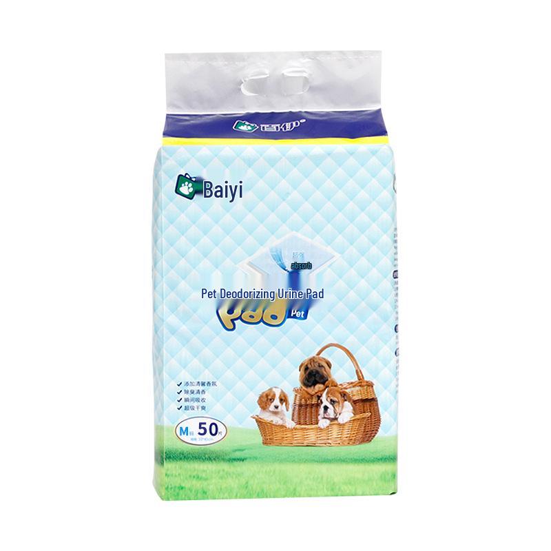 

Baiyi Lemon Scent Colorful Dog Urinal Pads & Diapers