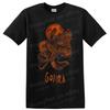 Gojira Metal Band Dragon Moon T Shirt Orange Fantasy Art Graphic Tee Unisex Gift