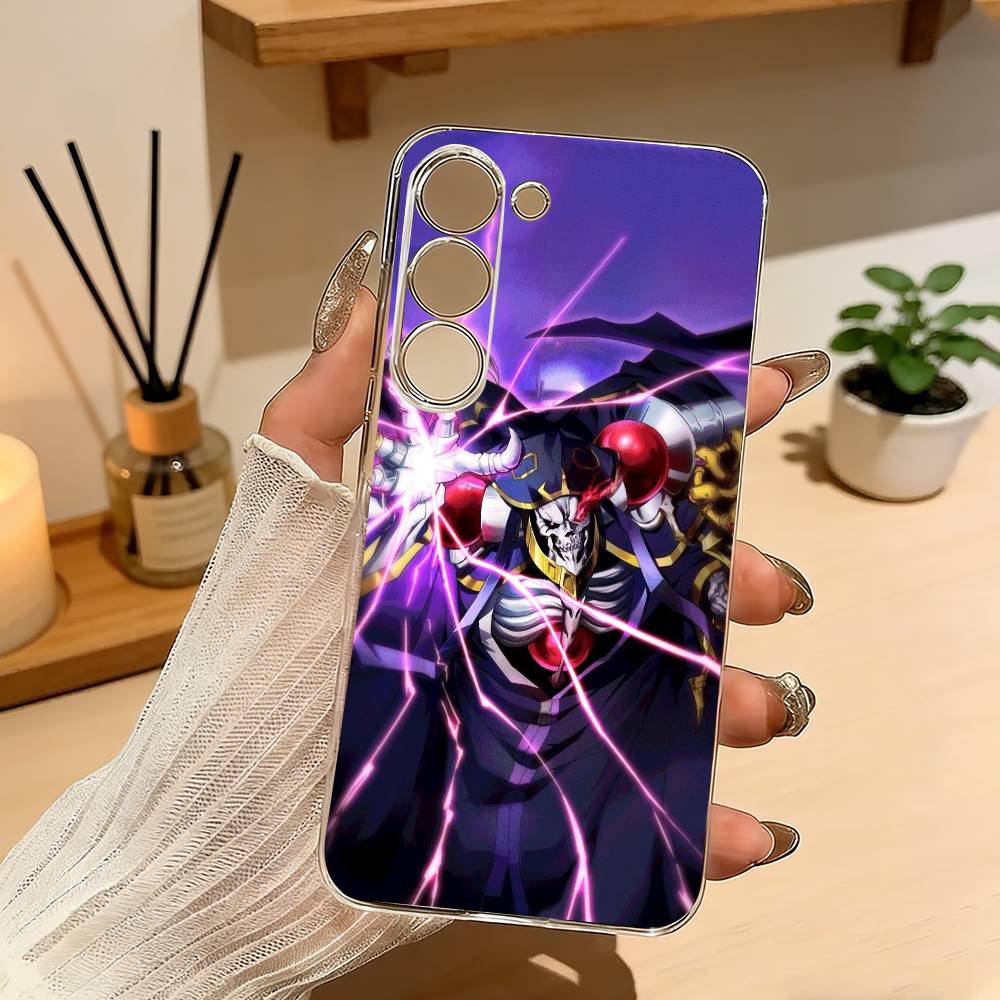 Anime O-Overlord Phone Case For Samsung A10 A12 A31 A40 A70 Transparent Cover Samsung a514g