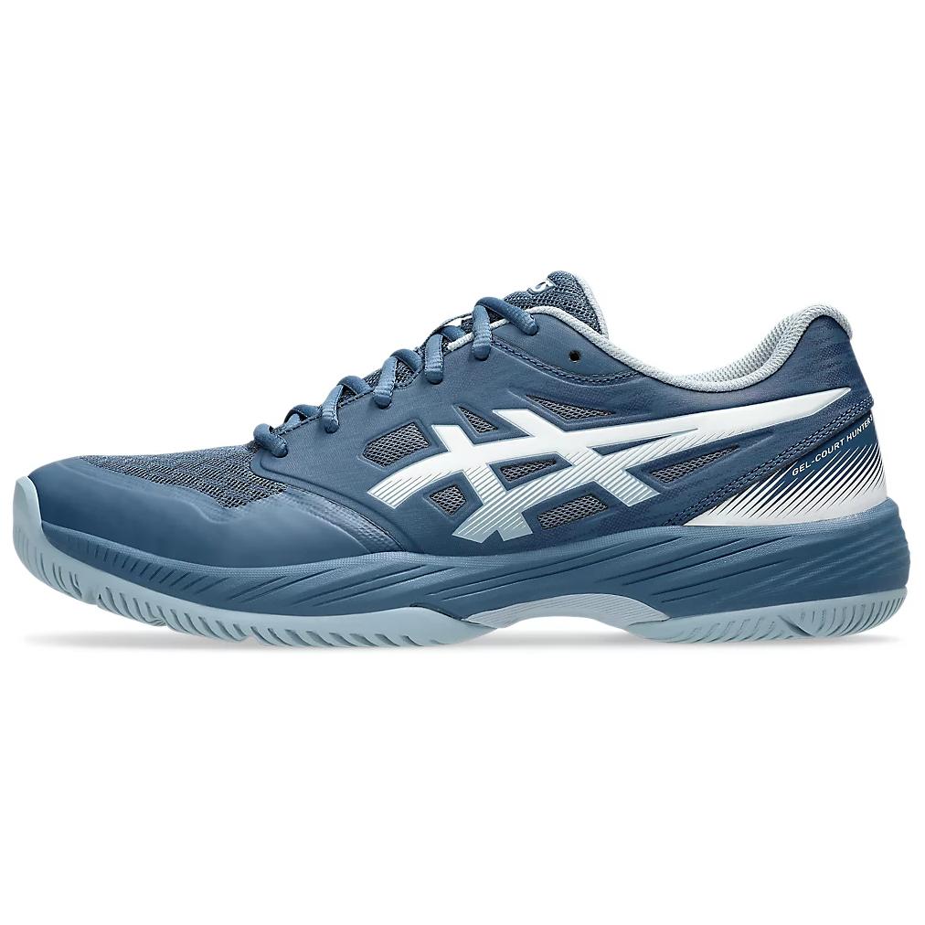 

Asics Gel-Court Hunter 3 Comfortable Flexible Low-Top Training Running Shoes Men sneaker Blue White 1071A088-403 42