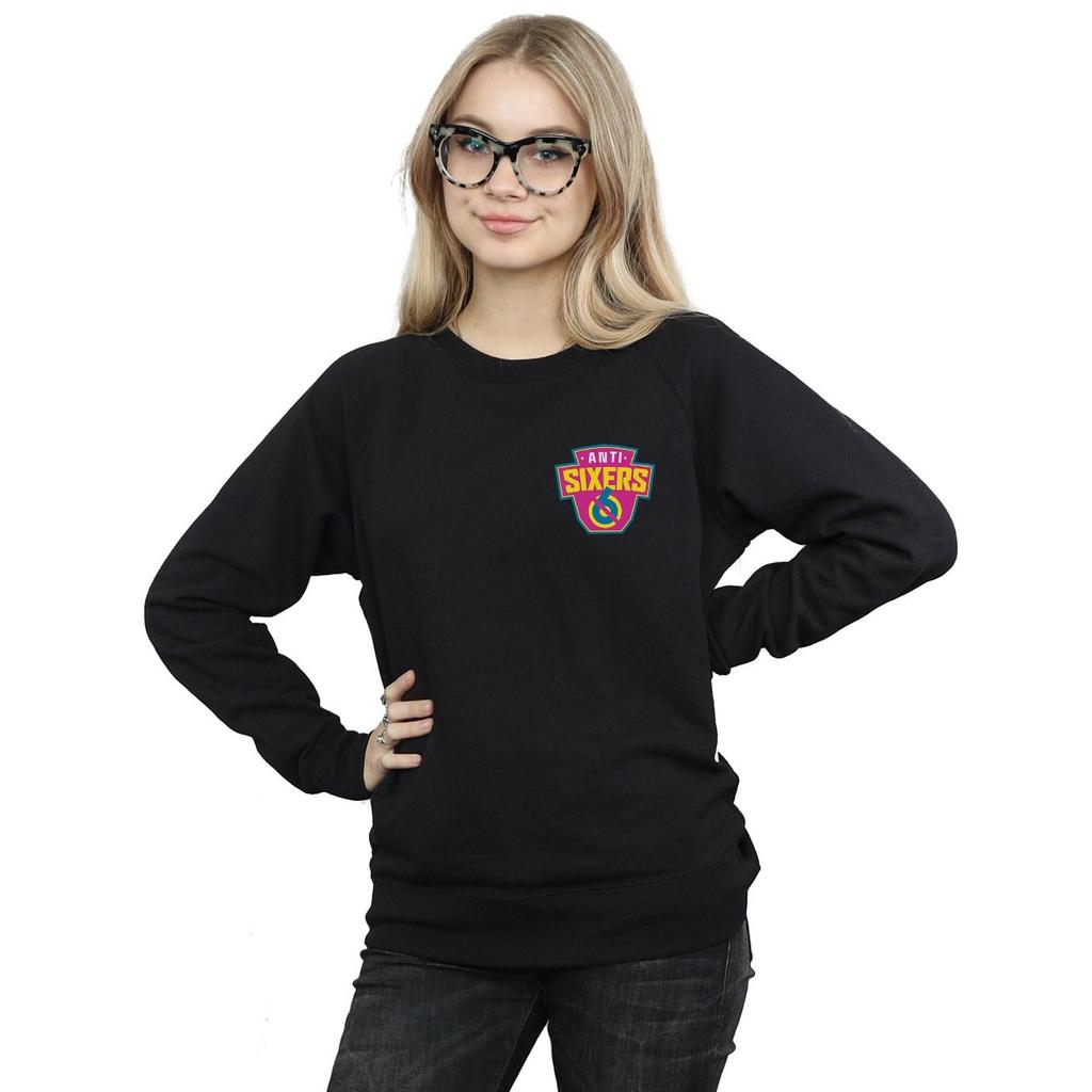 Ready Player One Womens/Ladies Anti Sixers Breast Logo Sweatshirt