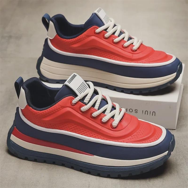 

Мужская зимняя обувь высокого класса Forrest Gump: Универсальные, нишевые, спортивные, увеличивающие рост, толстая подошва, модные папины кроссовки. 44