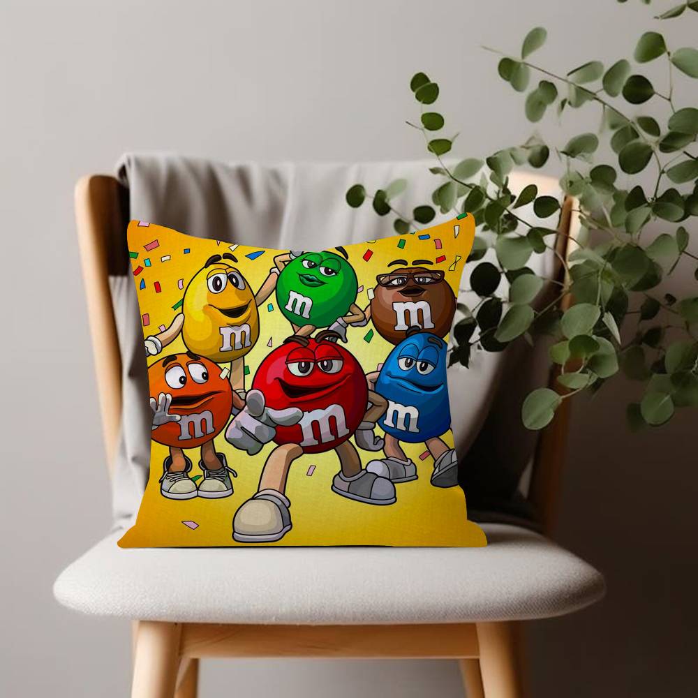 Fashion Decorative Pillowcase Throw Cover Pillow Case Chocolate Cushion For Living Room Square Home Decor