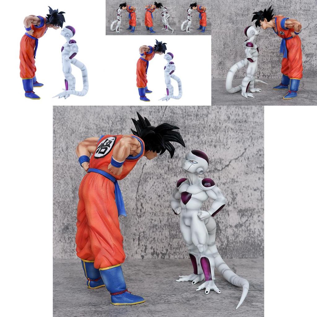 Dragon Ball Gk Son Goku And Frieza Pvc Figurine Stunning Collectible Display Model