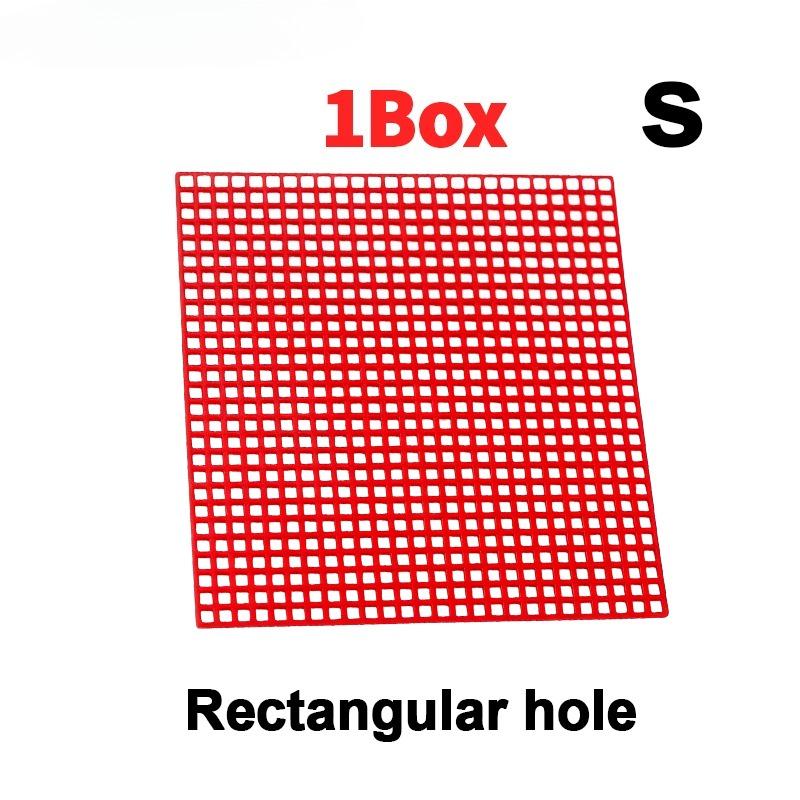 1Box Dental Casting Wax Mesh, Wax Hooks, Mesh Clips, Hexagonal Mesh and Clipping Materials for Dental Technicians